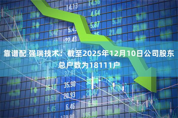 靠谱配 强瑞技术：截至2025年12月10日公司股东总户数为18111户