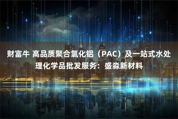 财富牛 高品质聚合氯化铝（PAC）及一站式水处理化学品批发服务：盛淼新材料